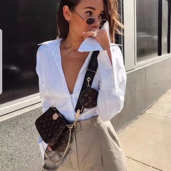 LV Pochette Accessories CrossBody Green - Picture 12 of 13